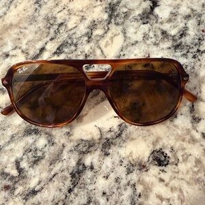 Ray-Ban Bill Striped Havana Sunglasses